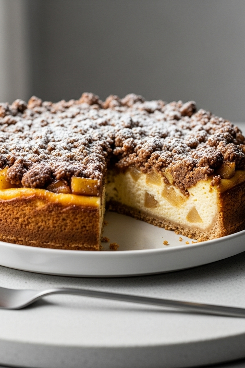 Apfel-Crumble-Käsekuchen Rezept: Einfach, Schnell & Lecker! image 2