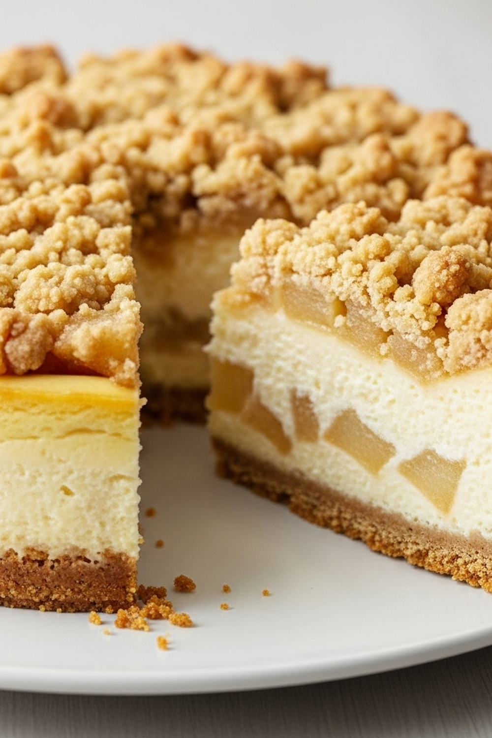 Apfel-Crumble-Käsekuchen image 2