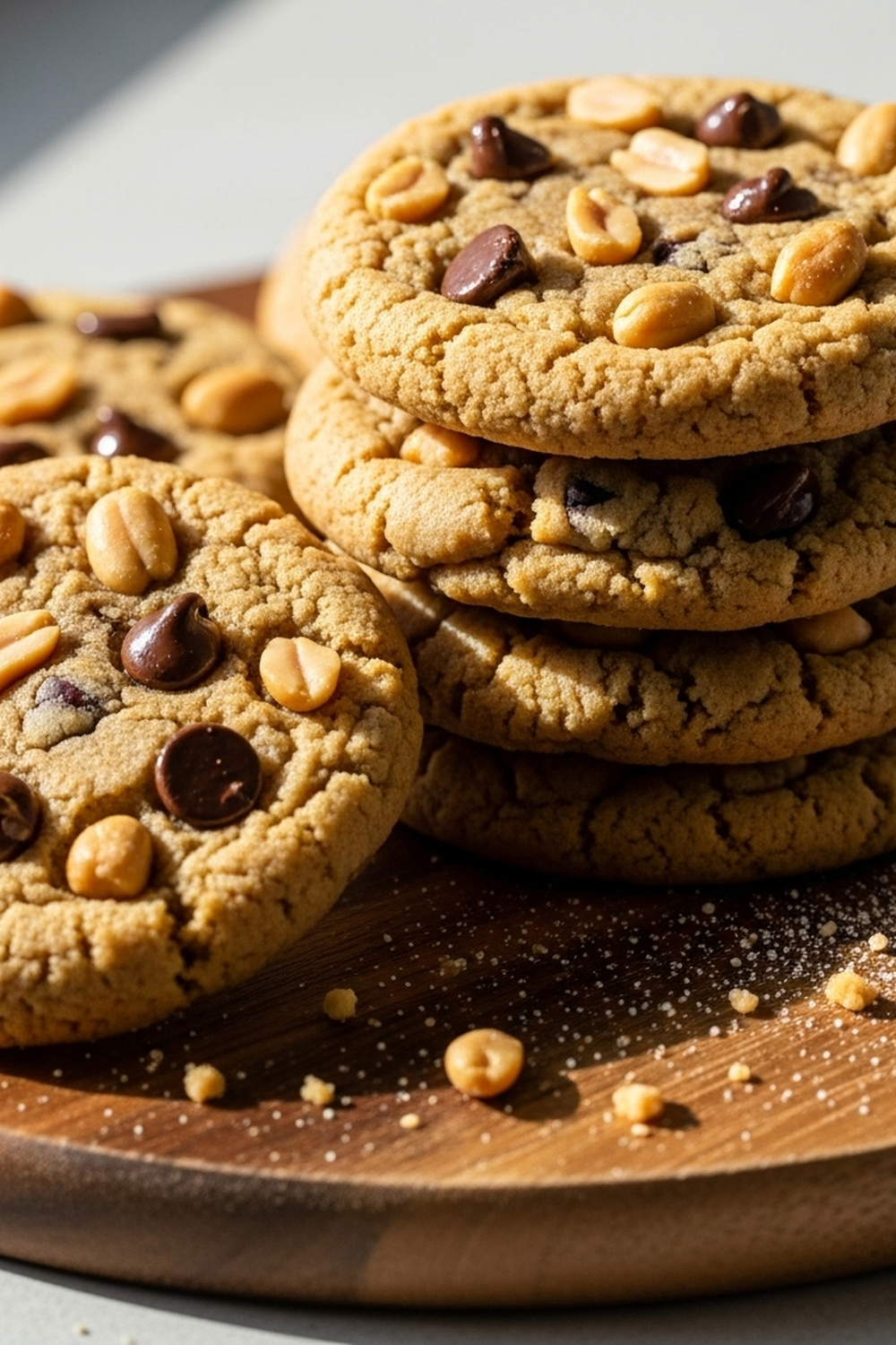 Erdnussbutter-Schokoladenstückchen-Kekse image 2