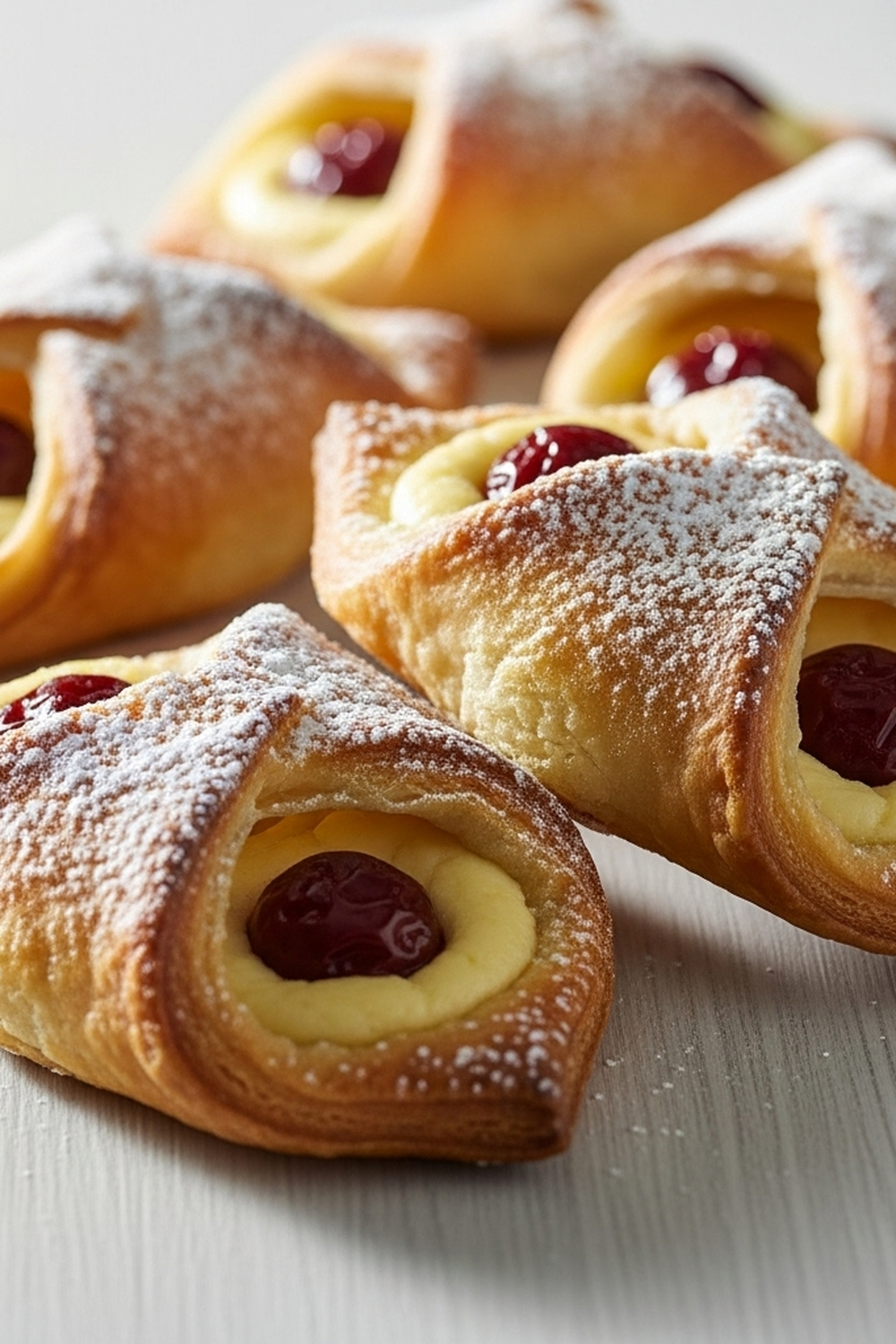 Kirschtaschen mit Frischkäsefüllung image 2