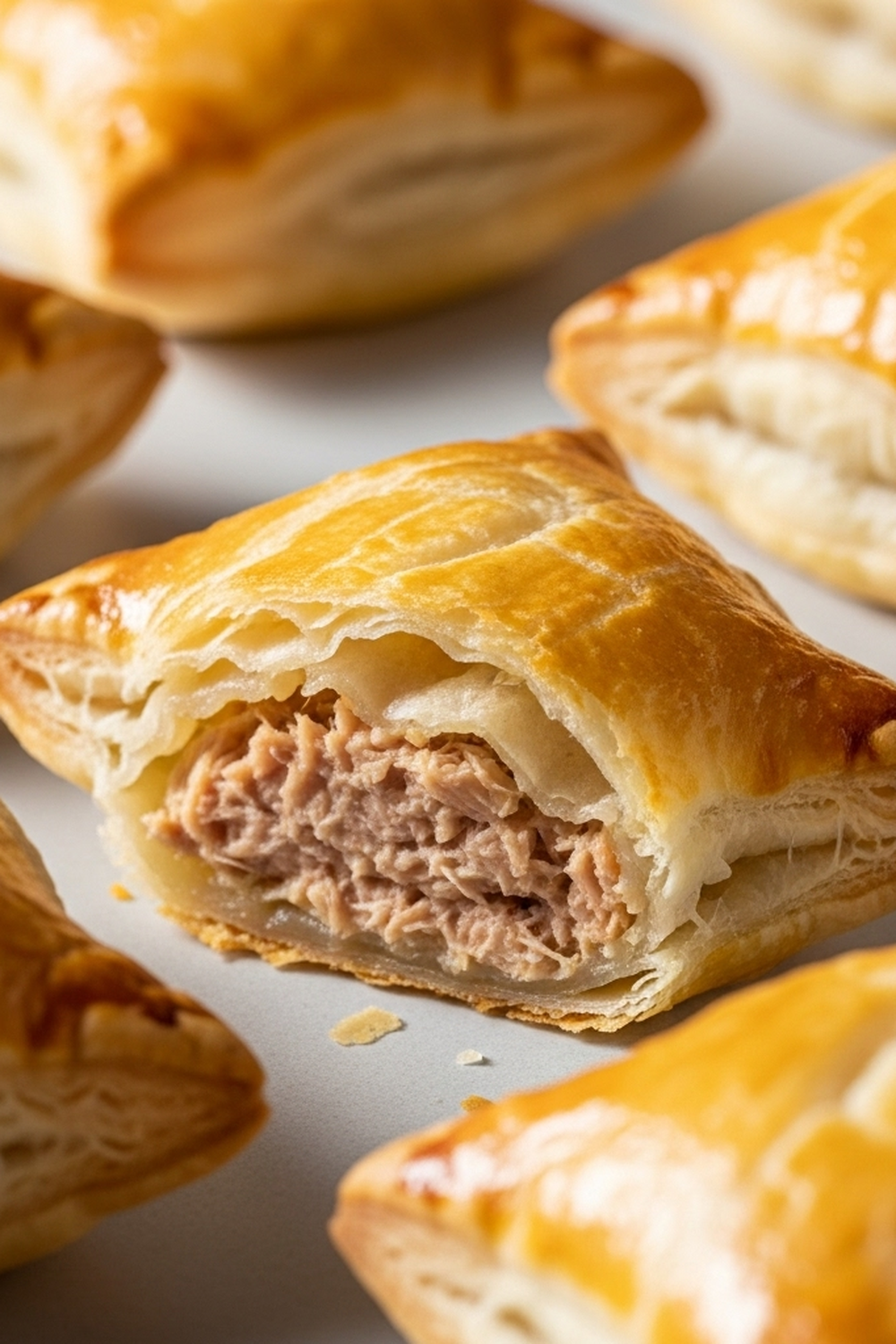 Knusprige Blätterteigtaschen mit Thunfischfüllung: Ein Genuss für jeden Anlass! image 2