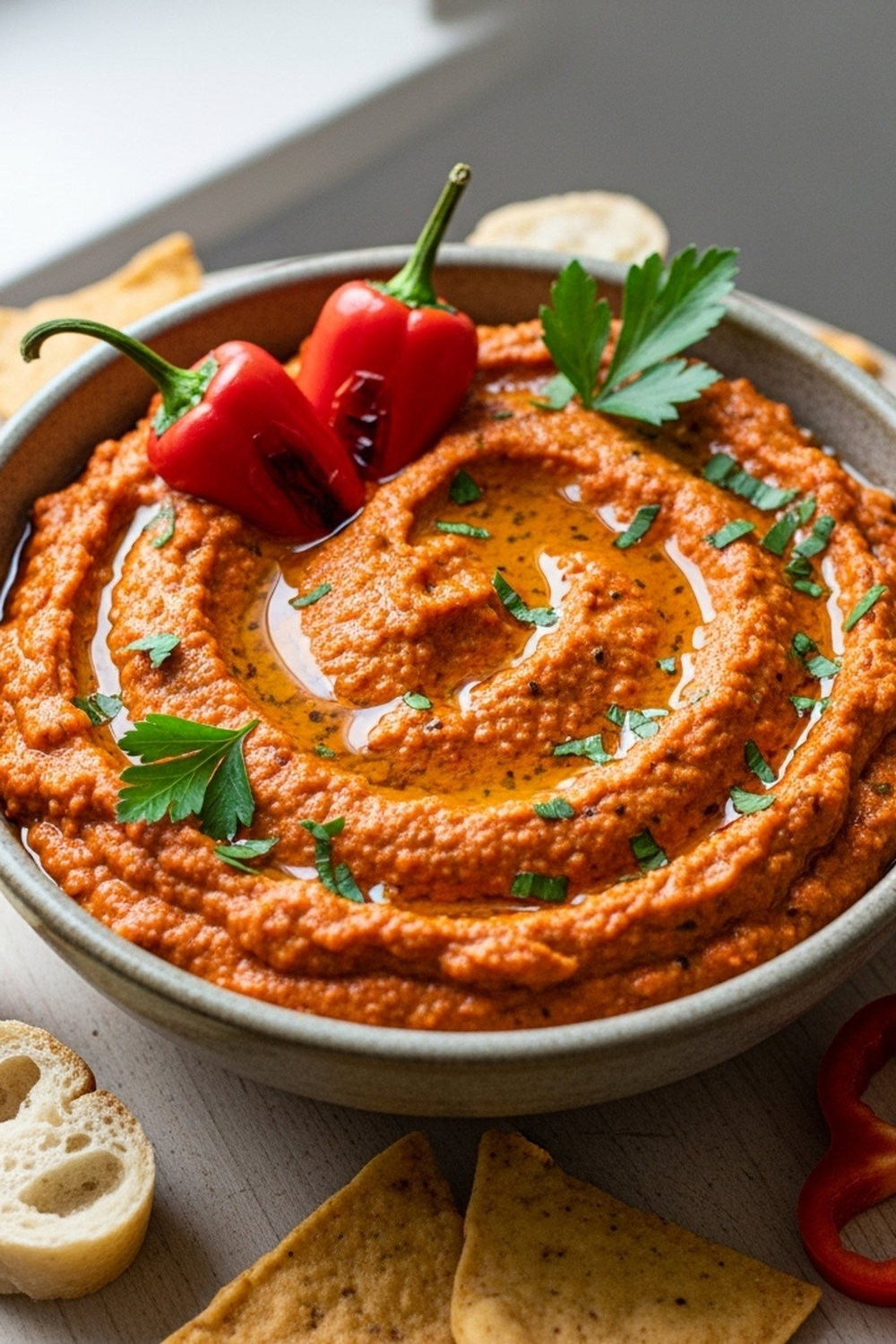 Leckerer Röstdip aus roten Paprika für jede Feier image 2