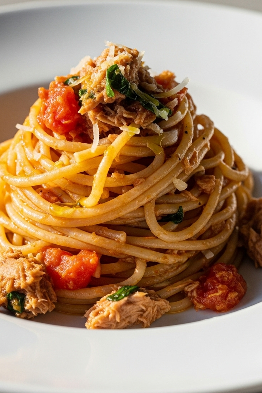 Nudeln mit Thunfisch-Tomatensauce image 2