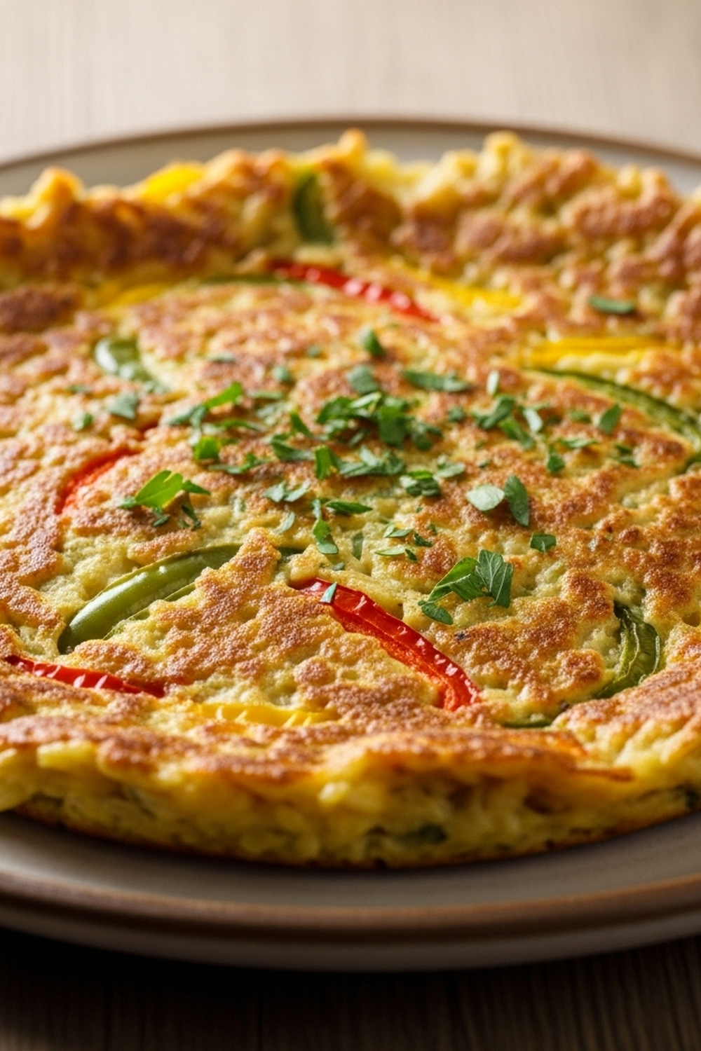 Orzo-Pfannkuchen mit Paprika. image 2