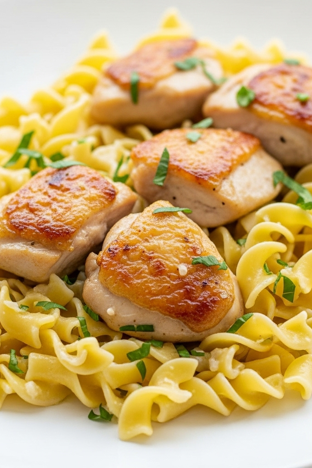 Rezept für Hähnchen mit Butternudeln aus einer Pfanne image 2