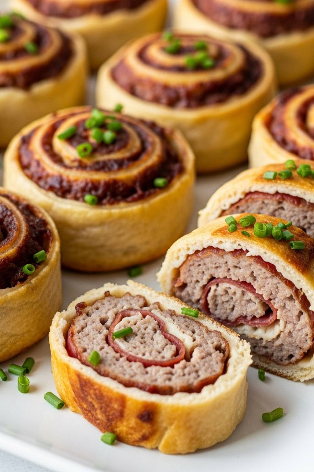 Truthahn-Schinken-Hack-Röllchen image 2