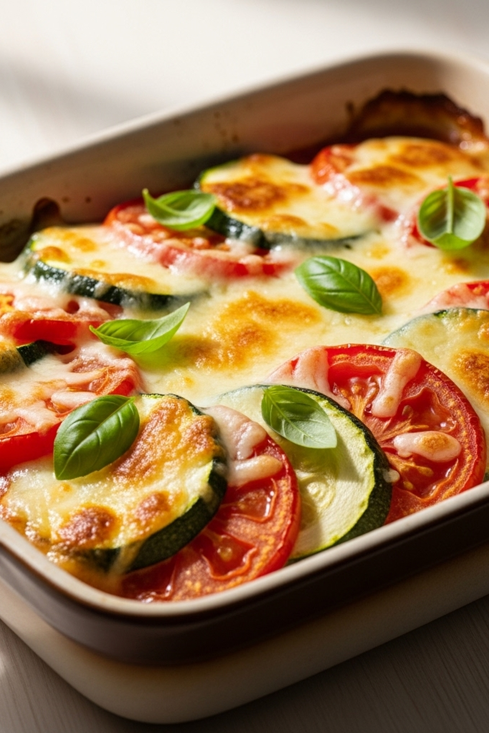 Tomaten-Zucchini-Auflauf mit Mozzarella image 2