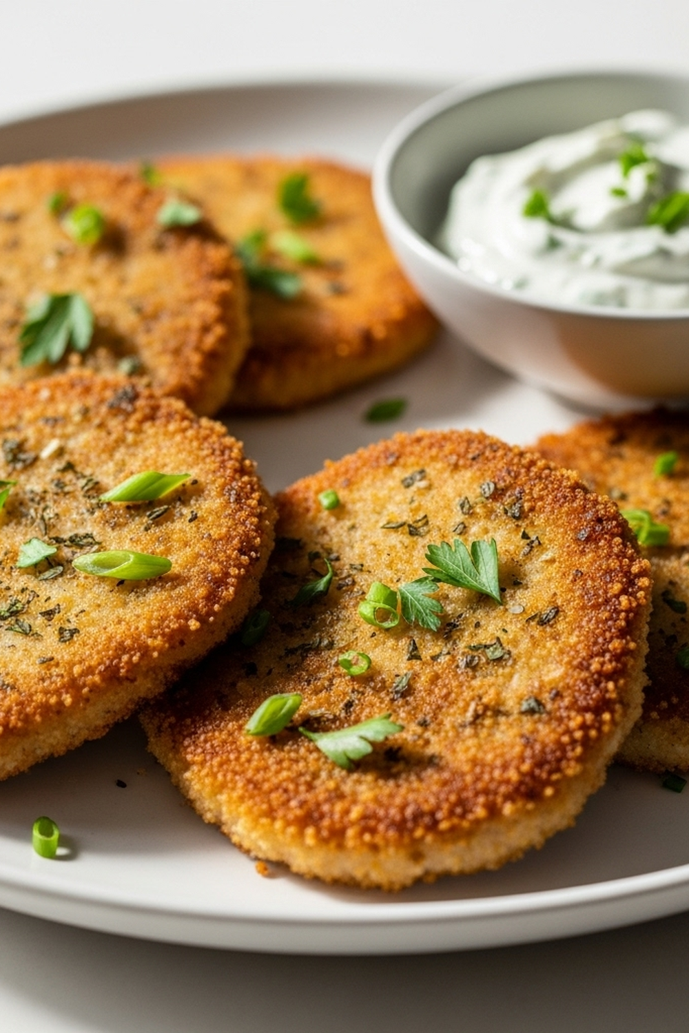 Airfryer Kohlrabi Schnitzel Kräuter image 2