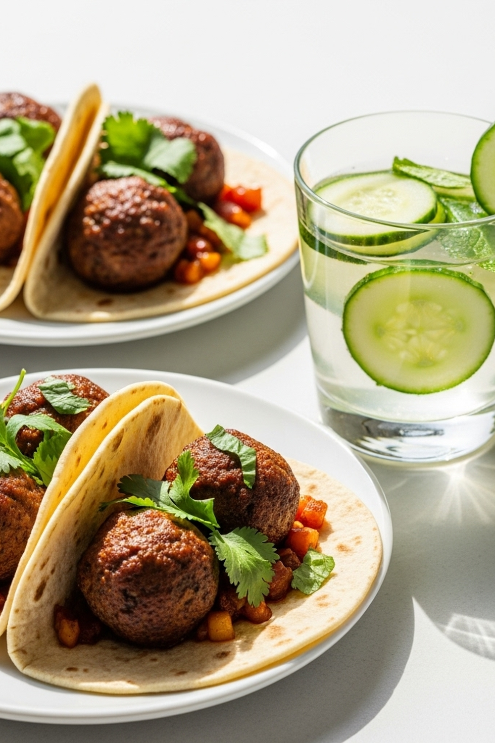 Aromatische marokkanische Frikadellen-Tacucumber-Wasser – Eine Reise in den Orient! image 2