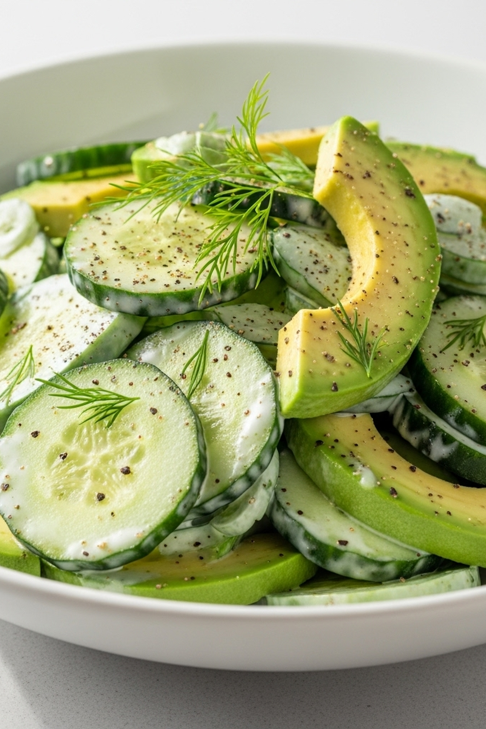 Cremiger Gurken-Avocado-Salat image 2