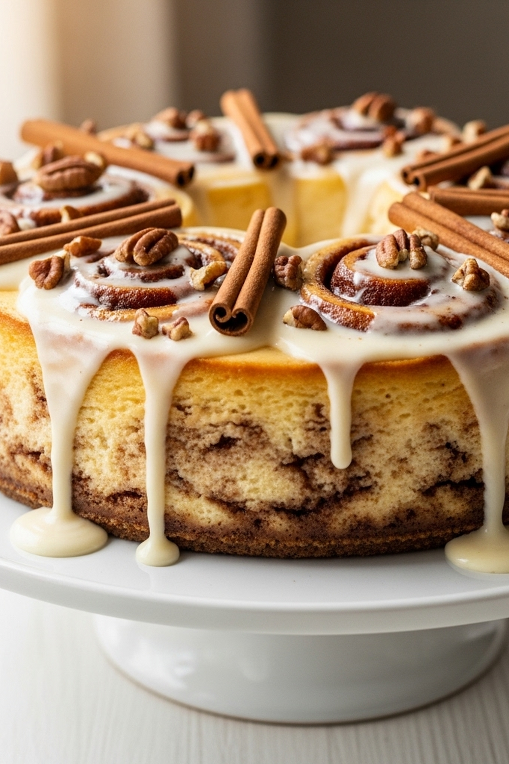 Cremiger Zimtschnecken Käsekuchen image 2