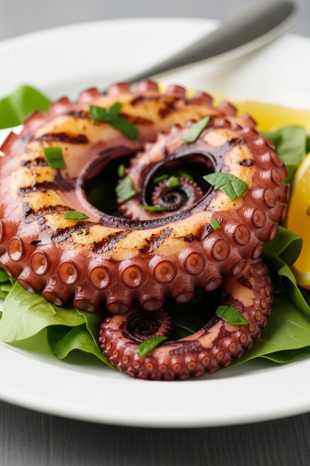 Entdecke das Geheimnis: Gegrillter Oktopus mit Zitrone und Oregano! image 2