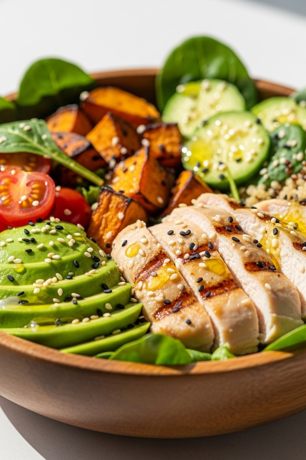 Fitness Bowl mit Hähnchen image 2