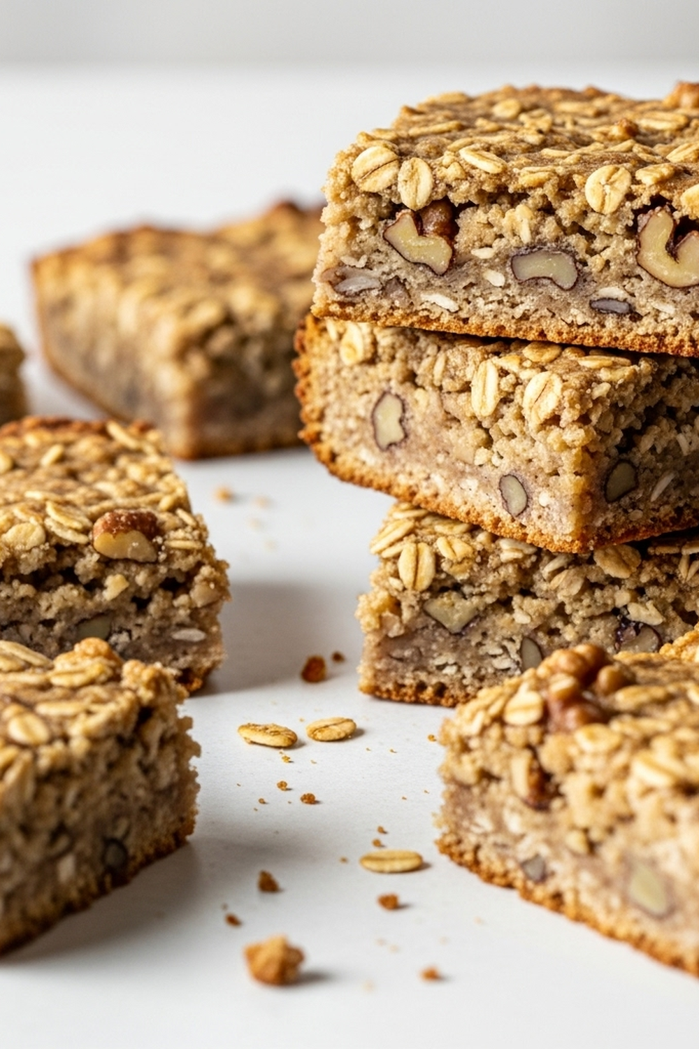 Gesunde nussige Bananen-Hafer-Riegel für jeden Tag image 2