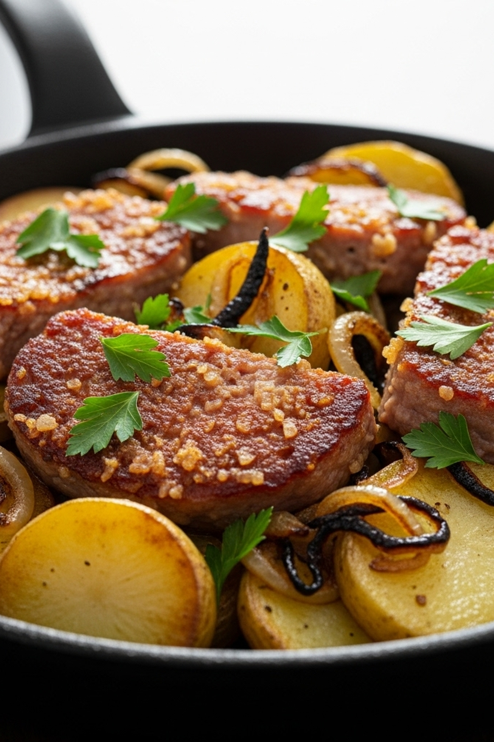 Kartoffel Leberkäse-Pfanne image 2