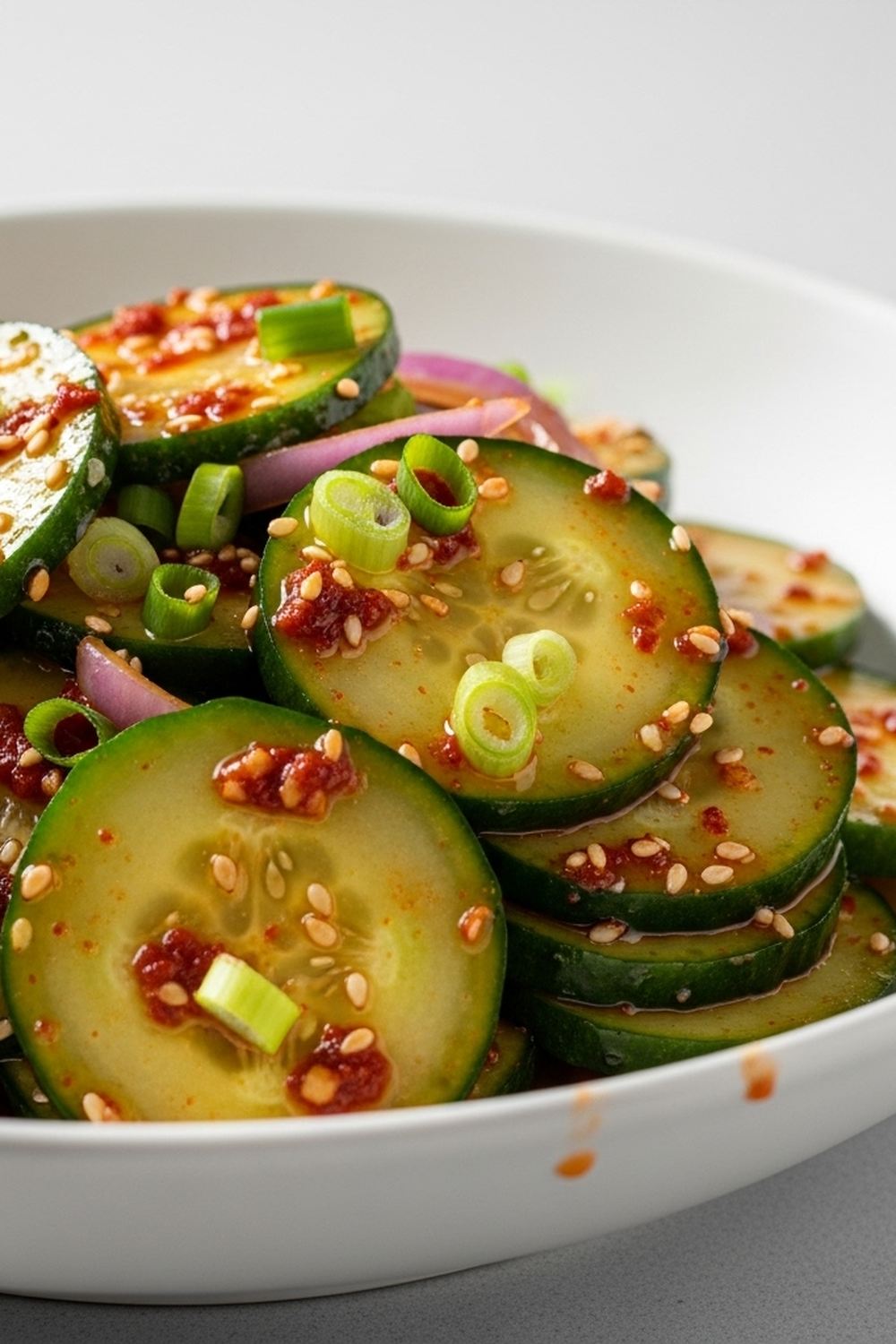 Koreanischer Gurkensalat asiatisch würzig image 2