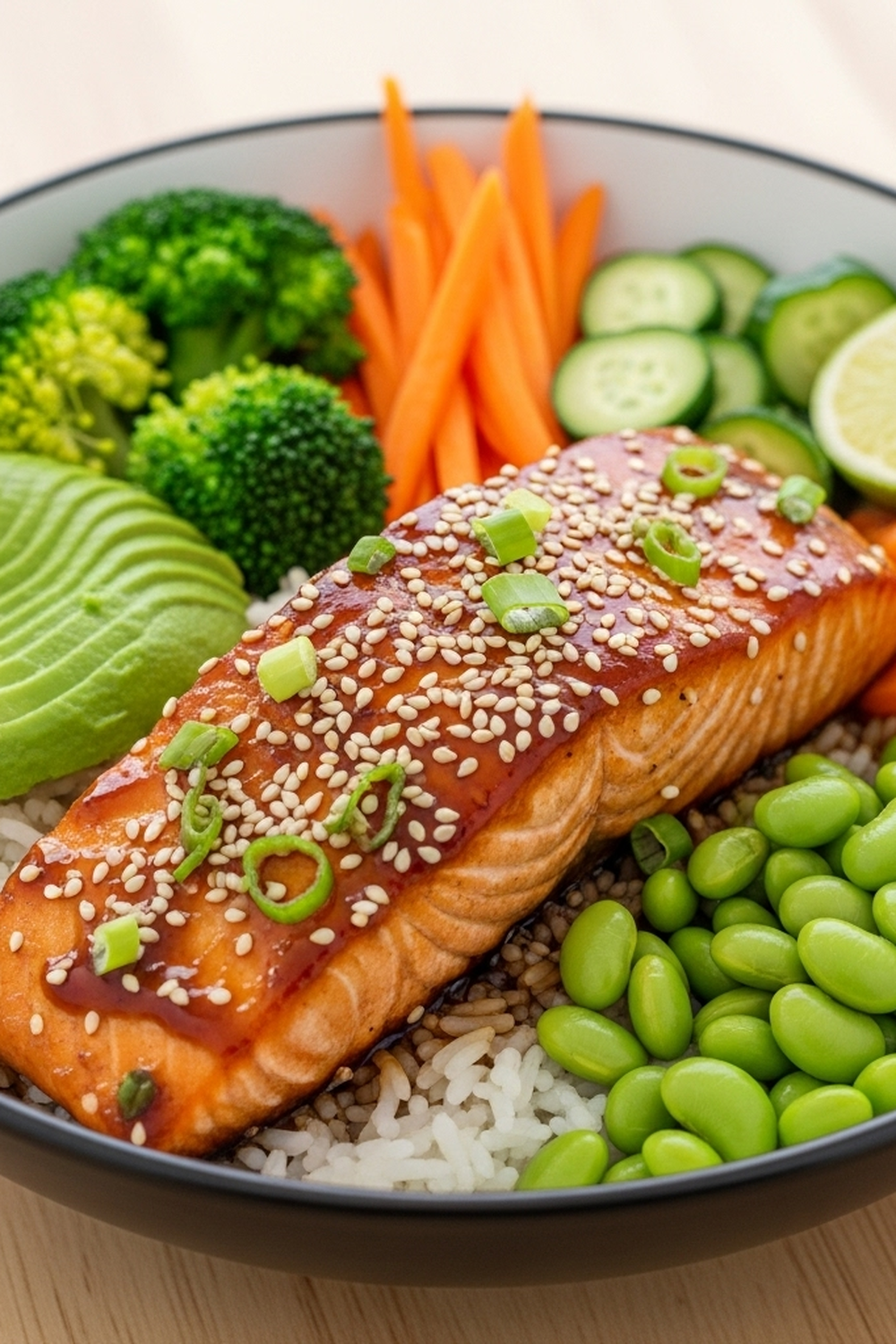 Köstliche Teriyaki Lachs-Bowl für gesunde Genießer image 2