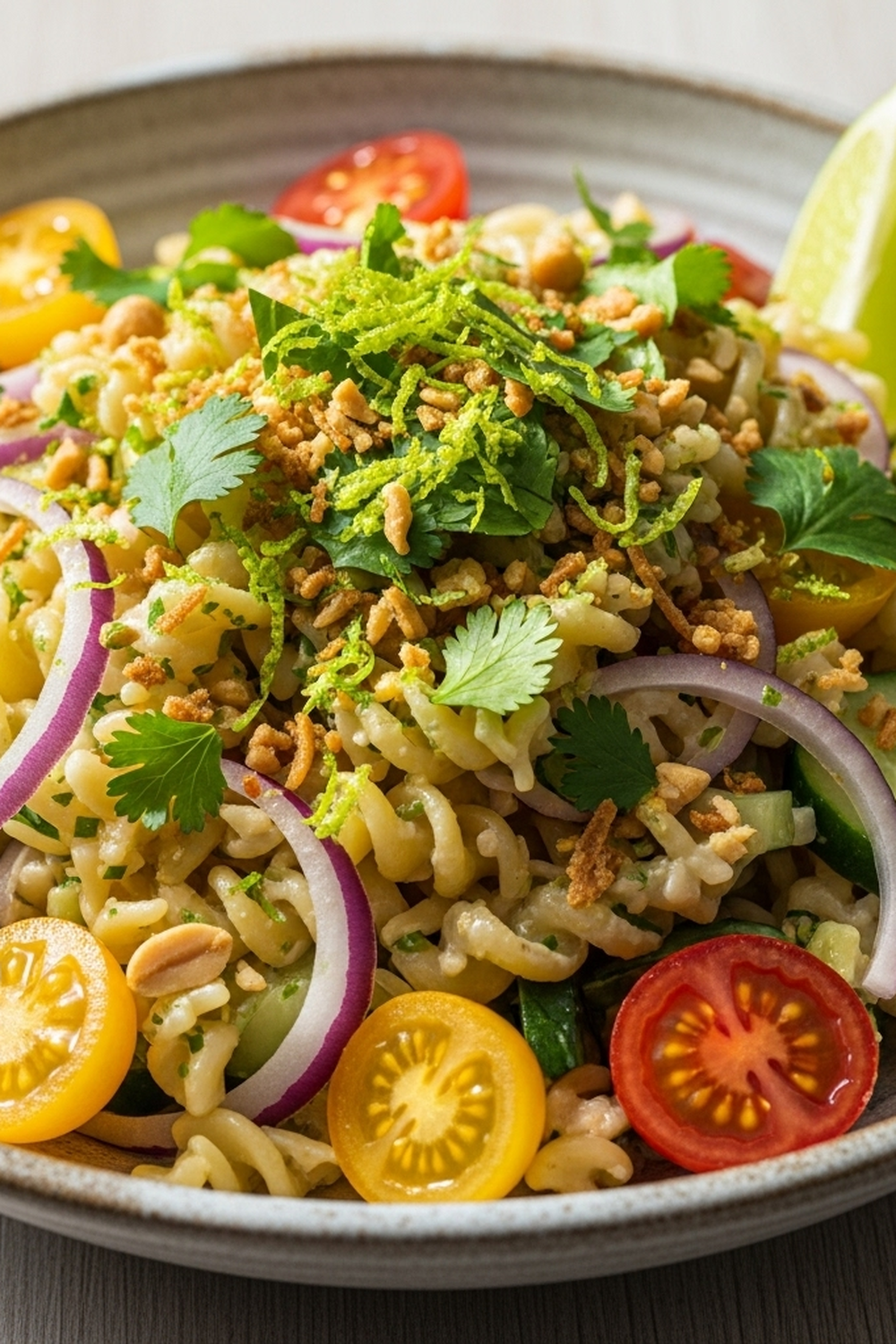 Limetten Crunch Nudelsalat image 2