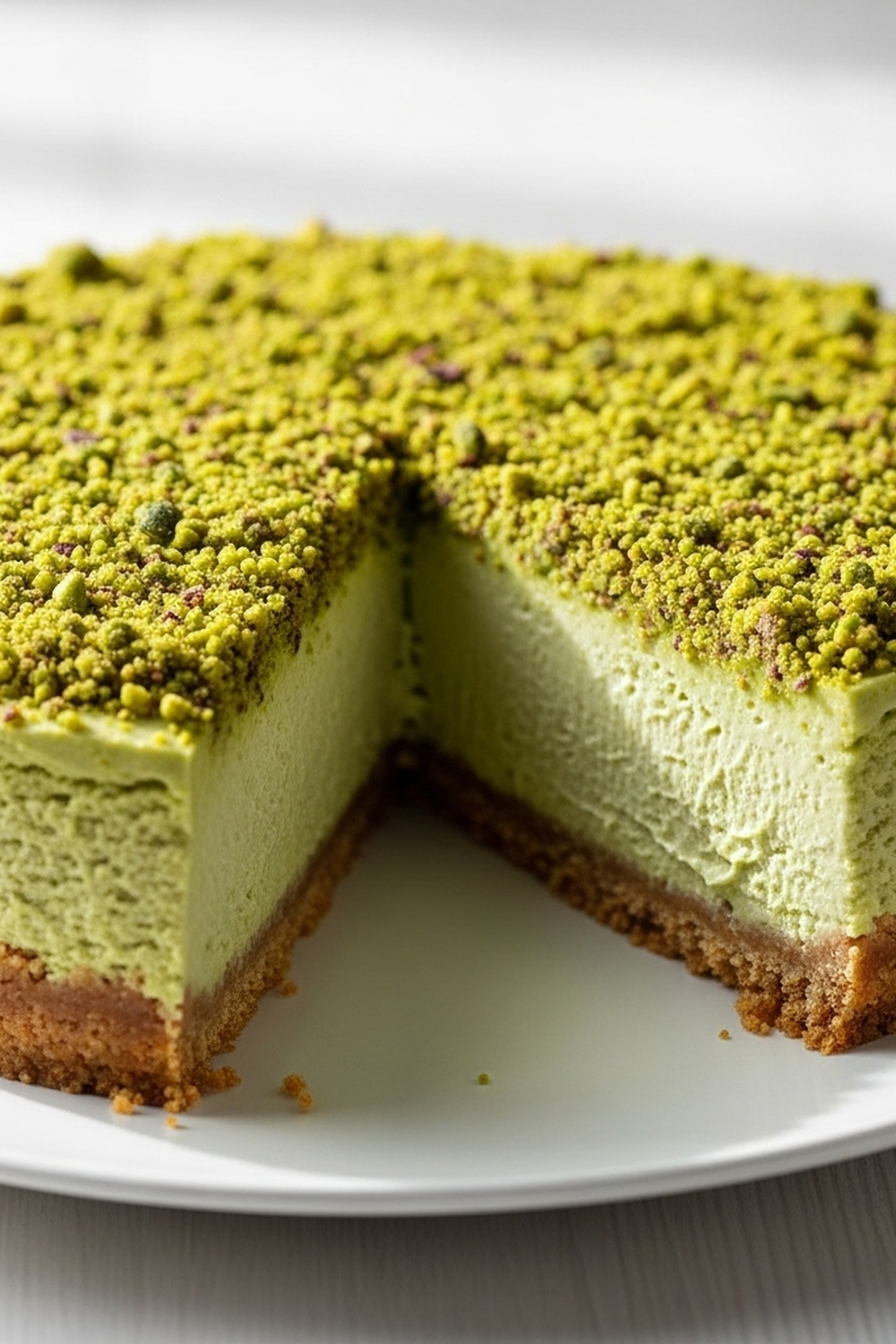 Pistazien-Käsekuchen mit Pistazien-Topping image 2
