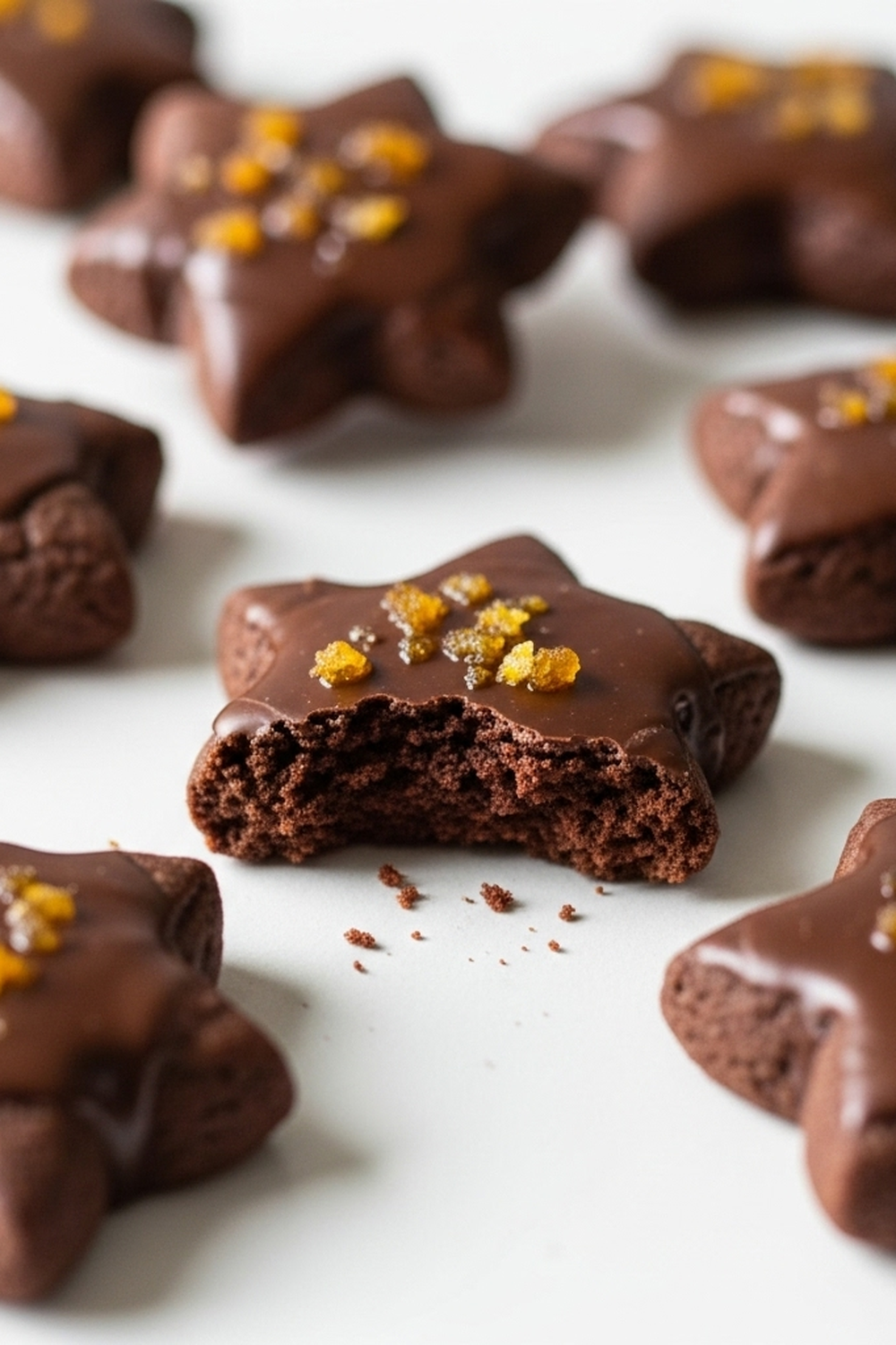 Saftige Schoko-Orangen-Sterne image 2