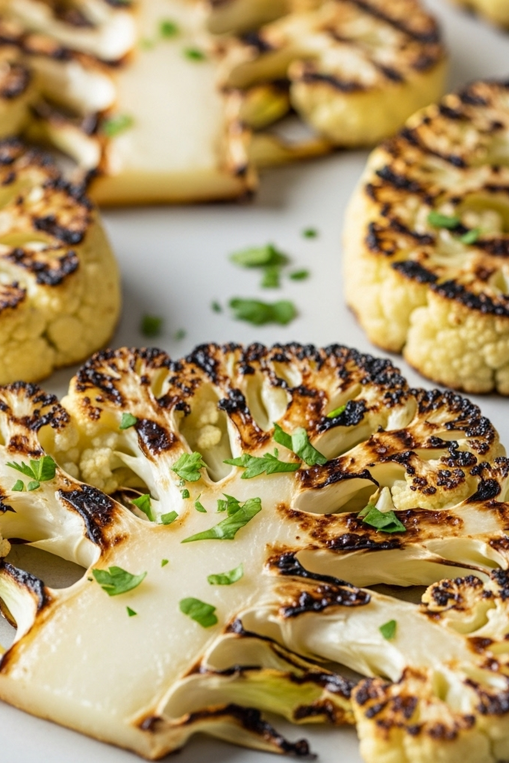 Scharfe gegrillte Blumenkohlsteaks für jeden Grillabend image 2