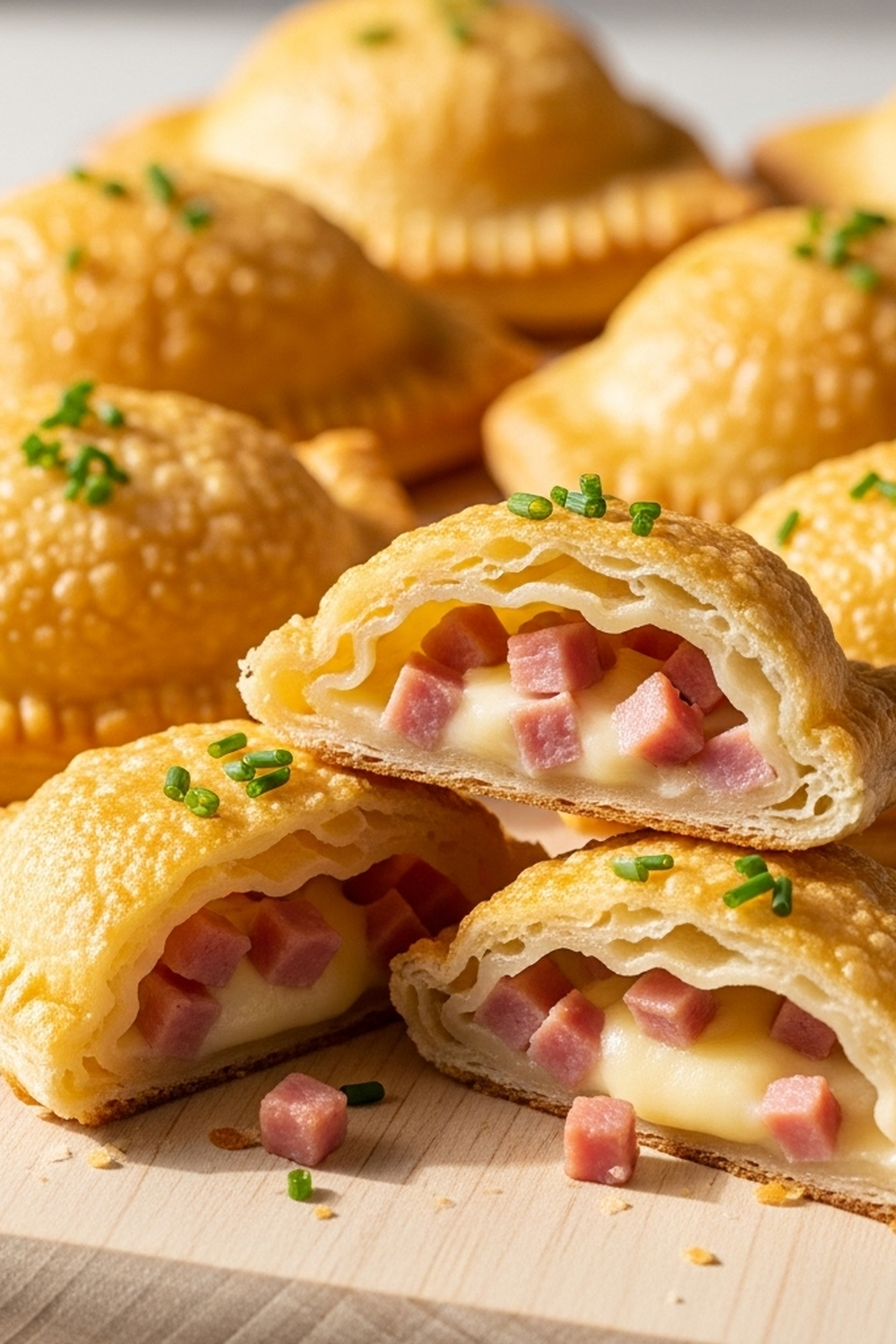 Schinken-Käse-Taschen im Airfryer image 2