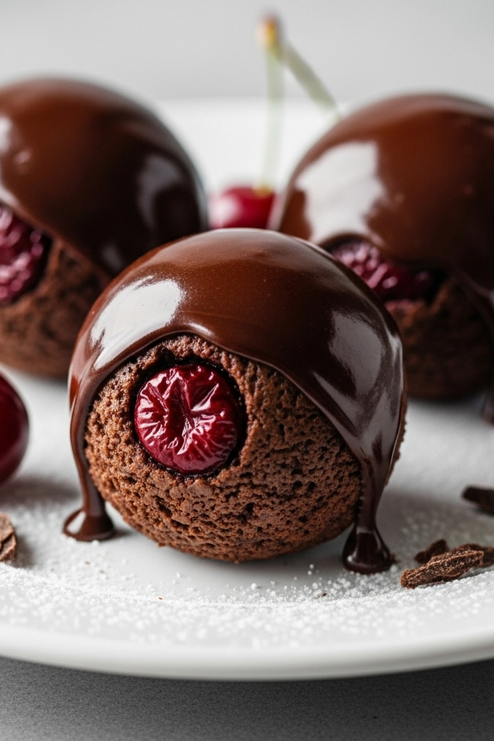 Schoko-Kirsch-Brownie-Bomben image 2