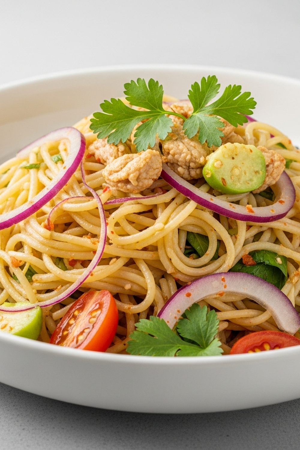 Thai-Spaghetti-Salat mit Erdnusssauce – Frisch & Aromatisch image 2