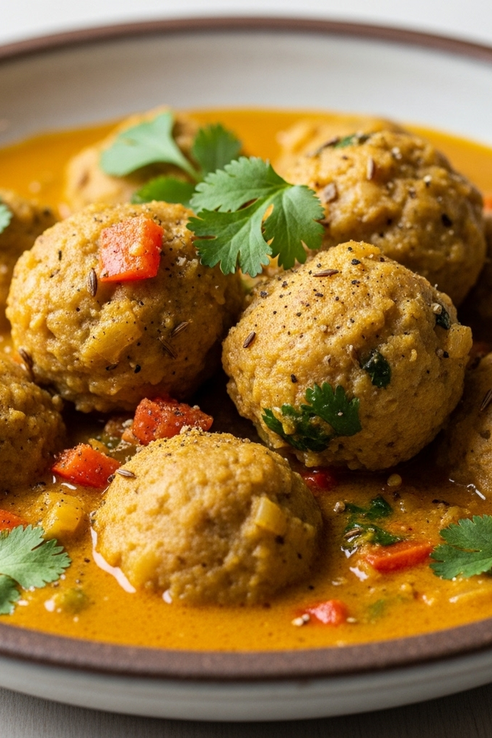 Vegane Linsenknödel in Curry-Sauce: Einfach, schnell und köstlich! image 2