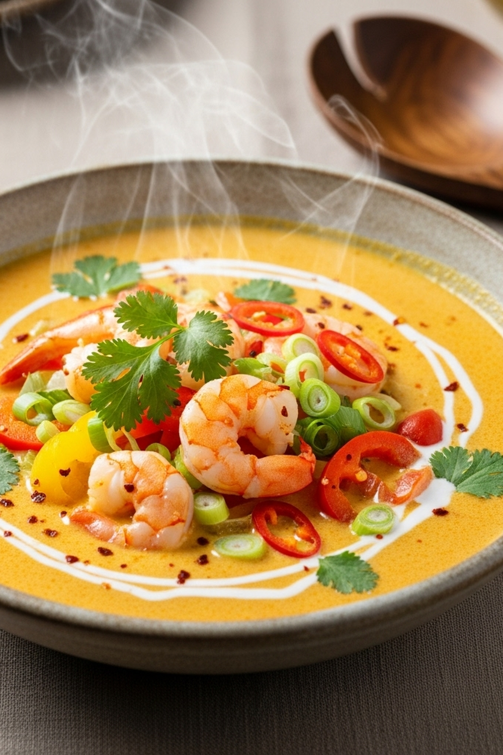 kokos shrimps suppe image 2