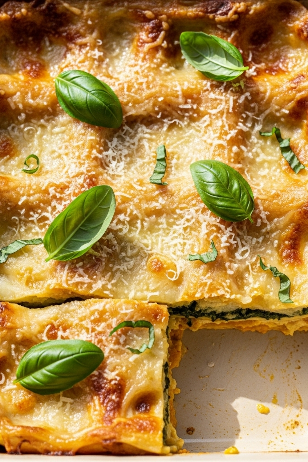 Butternusskürbis-Spinat-Lasagne image 2