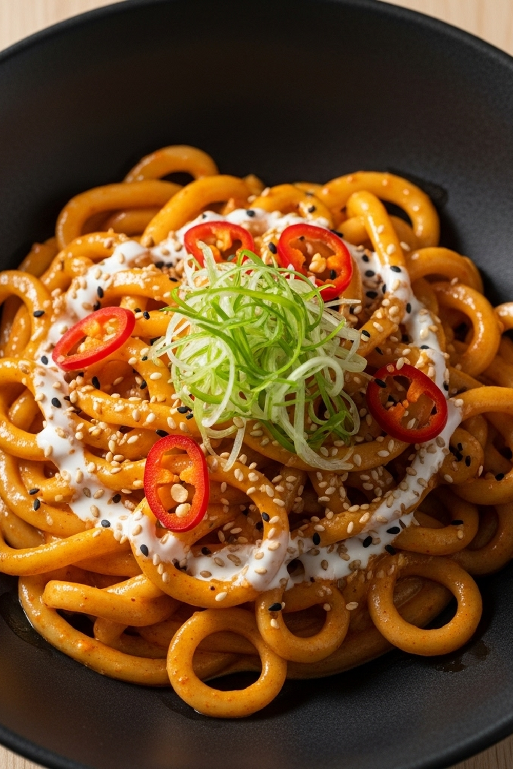 Cremige Gochujang-Udon-Nudeln image 2
