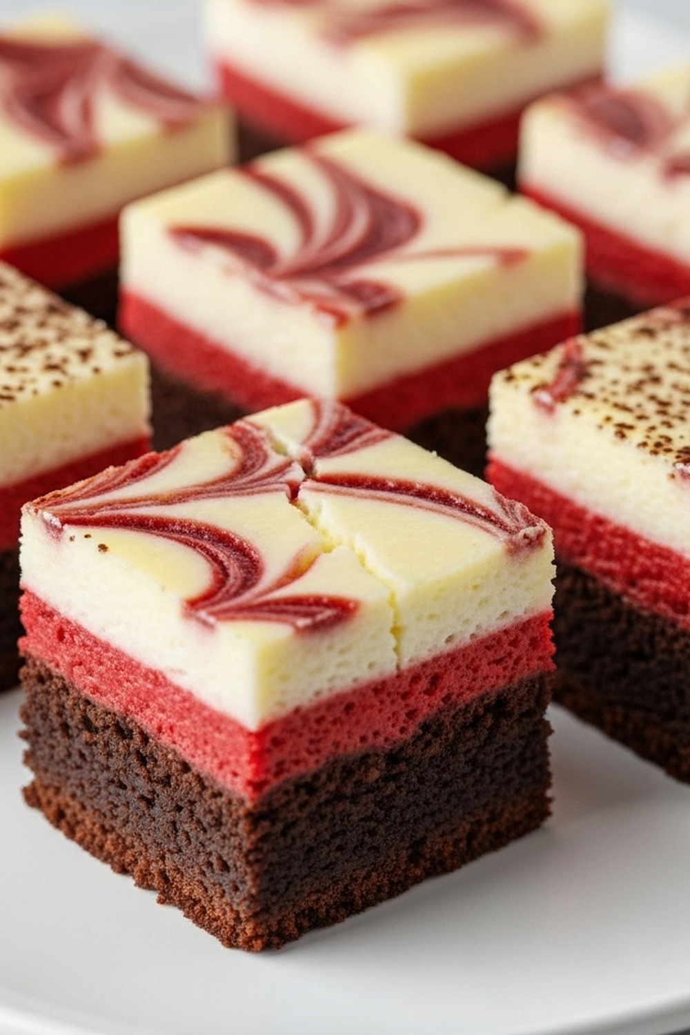 Dekadente Red Velvet Cheesecake Brownies image 2