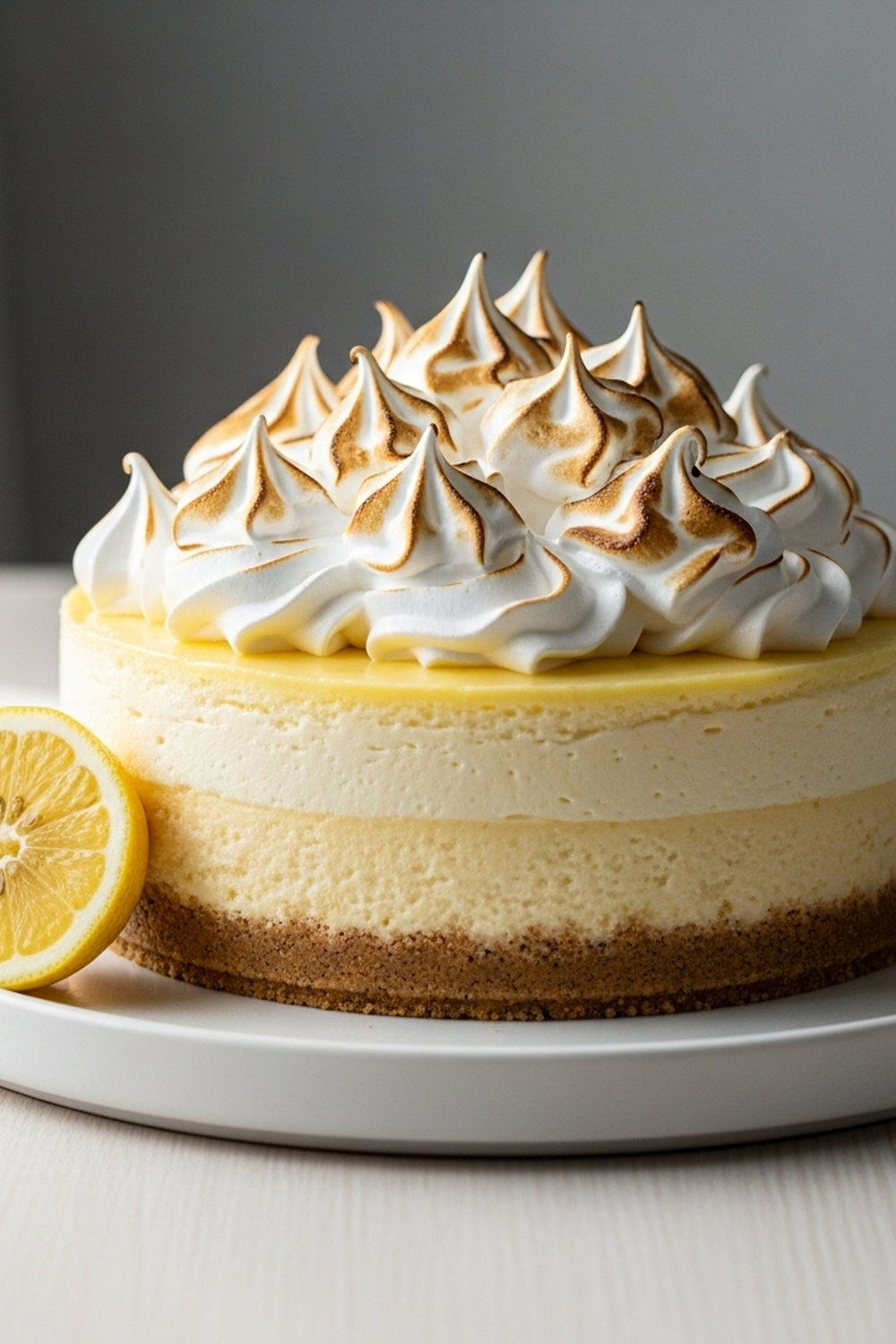 Dreifacher Zitronen-Baiser-Käsekuchen image 2