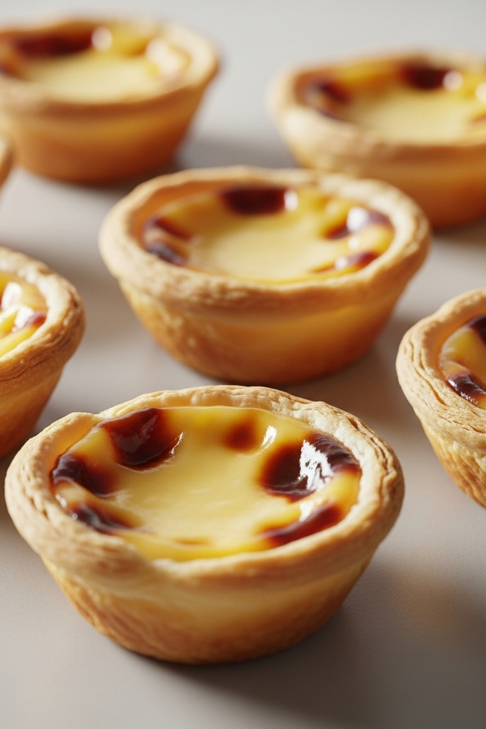 Einfache portugiesische Vanilletörtchen image 2