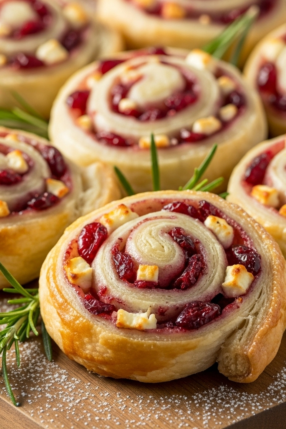 Festliche Cranberry-Feta-Windräder image 2