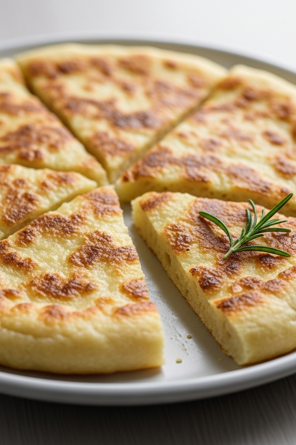 Fladenbrot aus Hüttenkäse mit nur 2 Zutaten image 2
