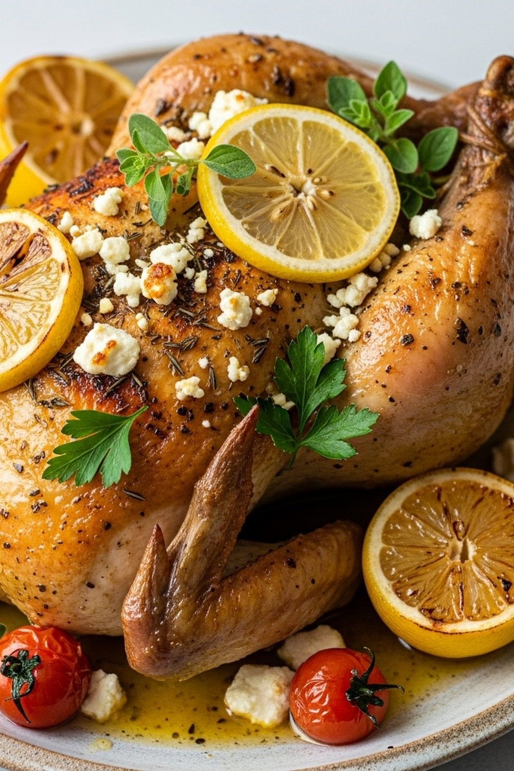 Griechisches Hähnchen mit Zitrone und Feta image 2