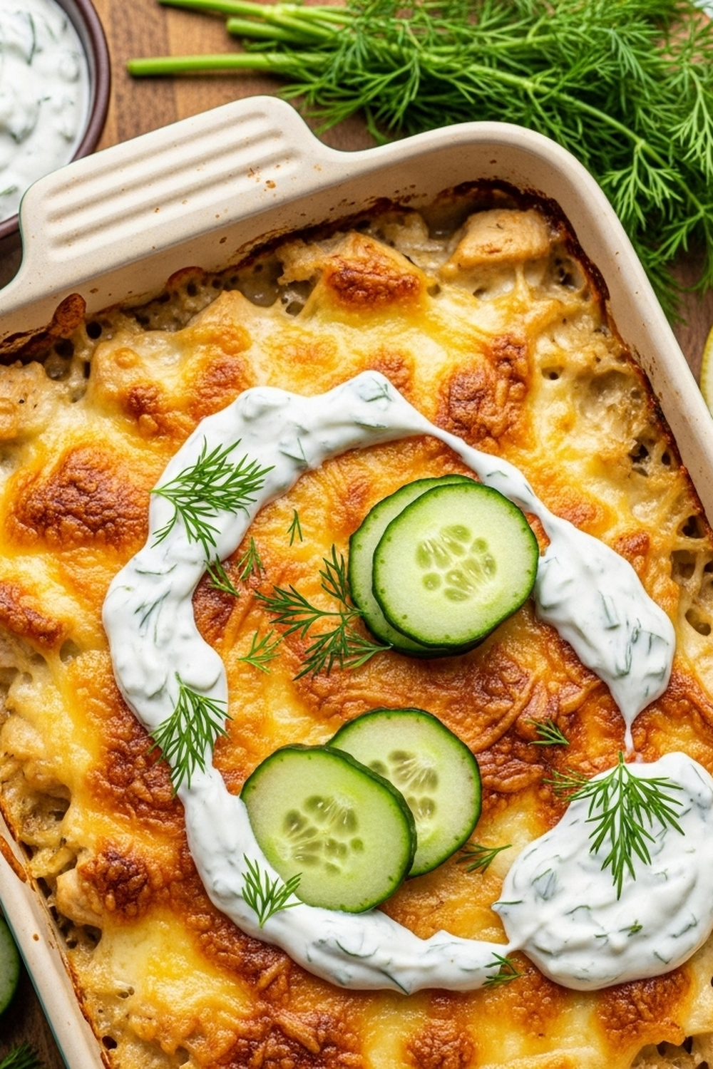Hähnchen-Tzatziki-Auflauf zum Hineinschütten und Backen image 2