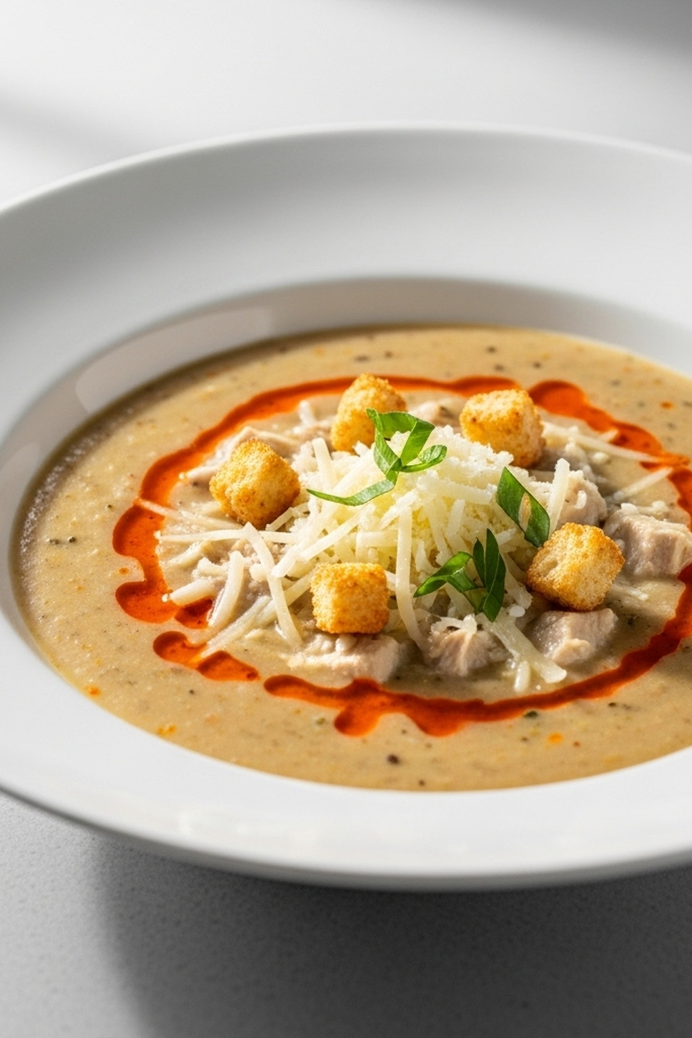 Hähnchen Parmesan Suppe image 2