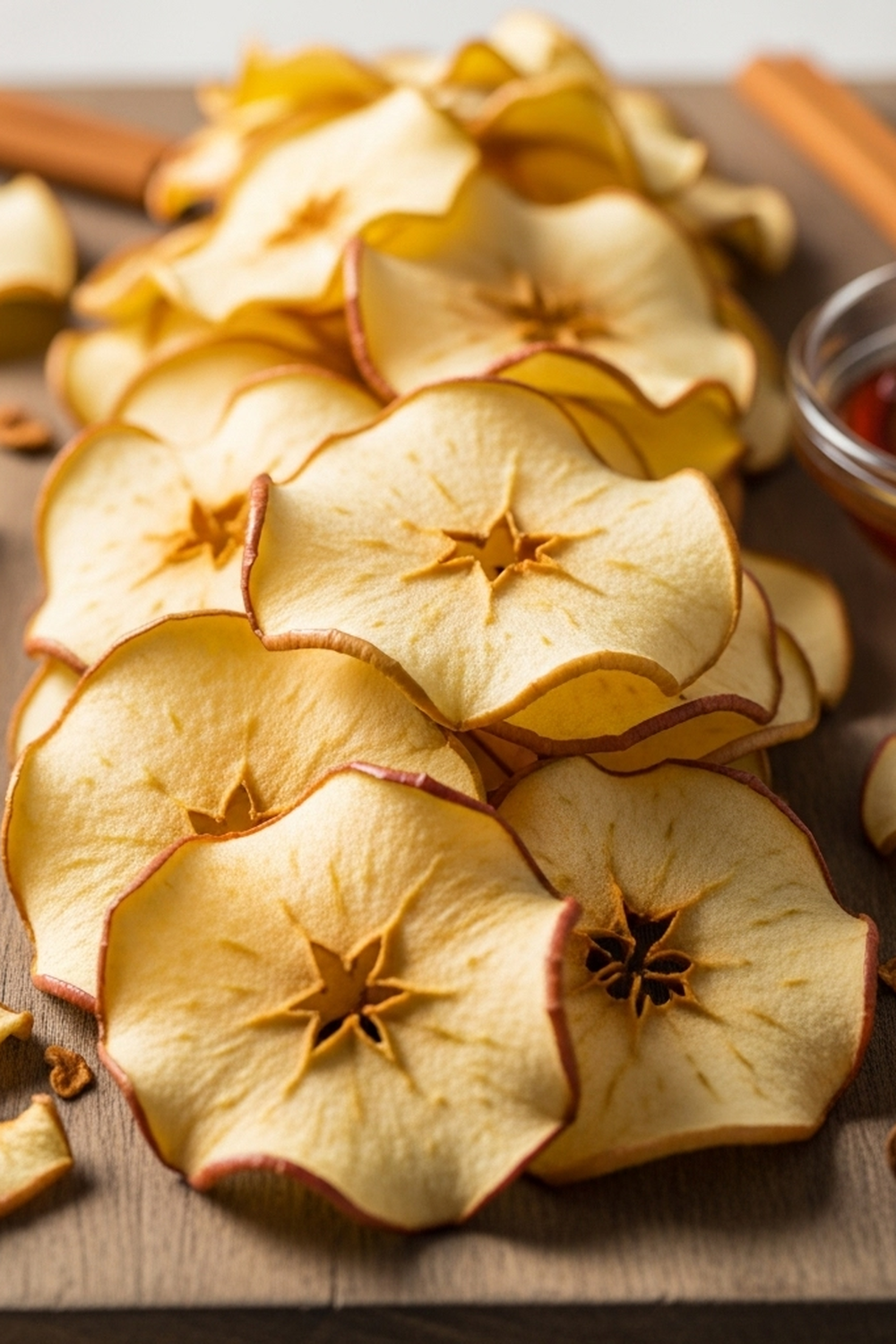 Hausgemachte Apfelchips aus der Heißluftfritteuse (nur 2 Zutaten!) image 2