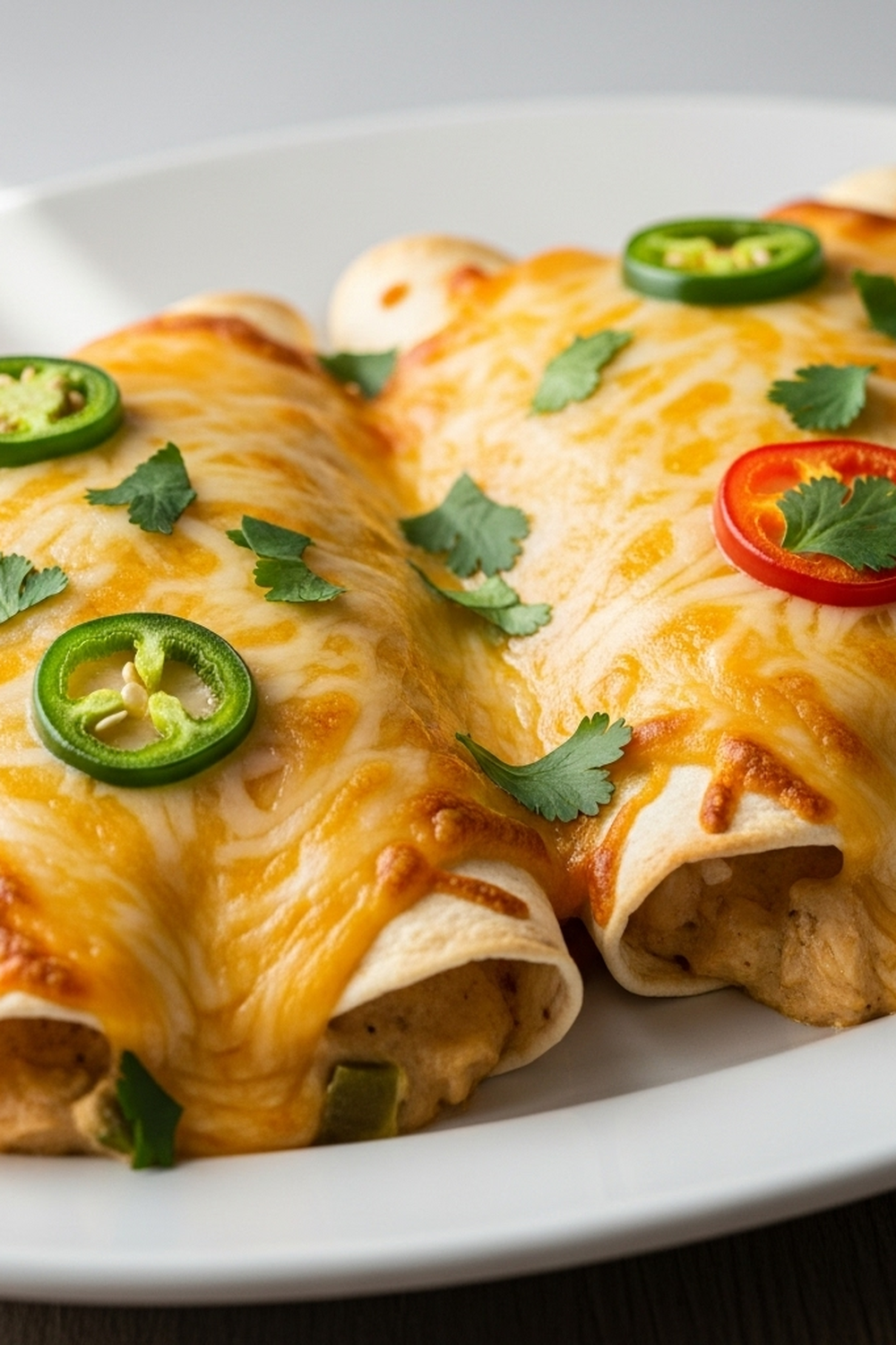 Jalapeño Popper Cheesy Chicken Enchiladas image 2