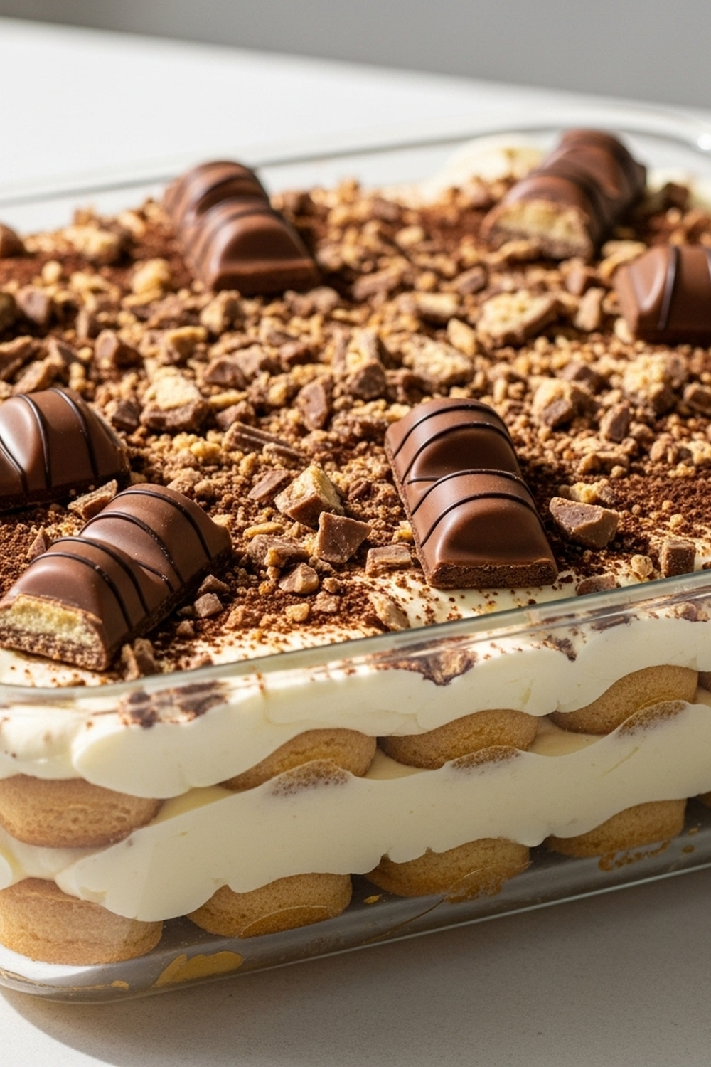Kinder Bueno Tiramisu mit Frischkäse image 2