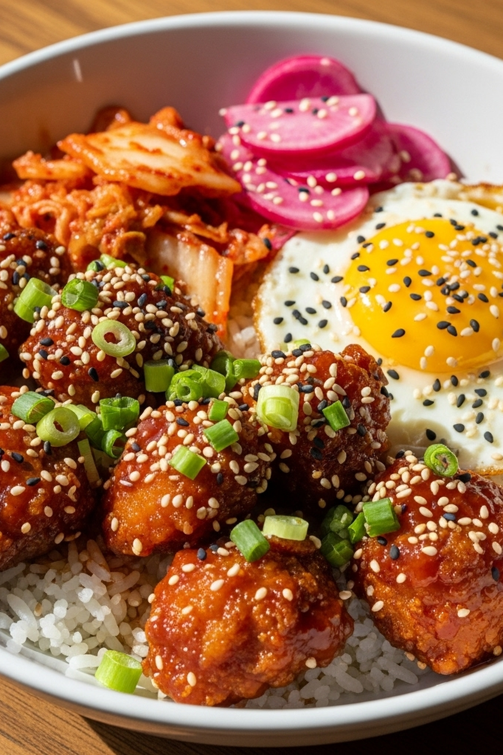Korean Rice Chicken Bowl: Ein frisches und würziges Geschmackserlebnis image 2