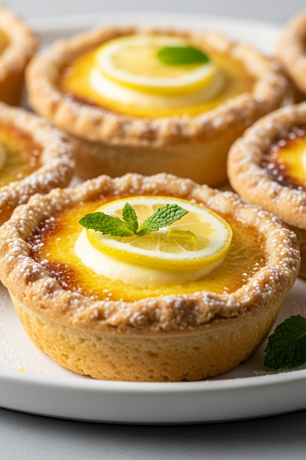 Mini-Zitronen-Impossible-Pies, die wie Magie schmecken image 2