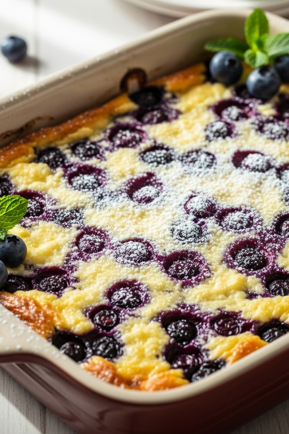 Rezept für Blaubeer-Hüttenkäse-Frühstücksauflauf image 2