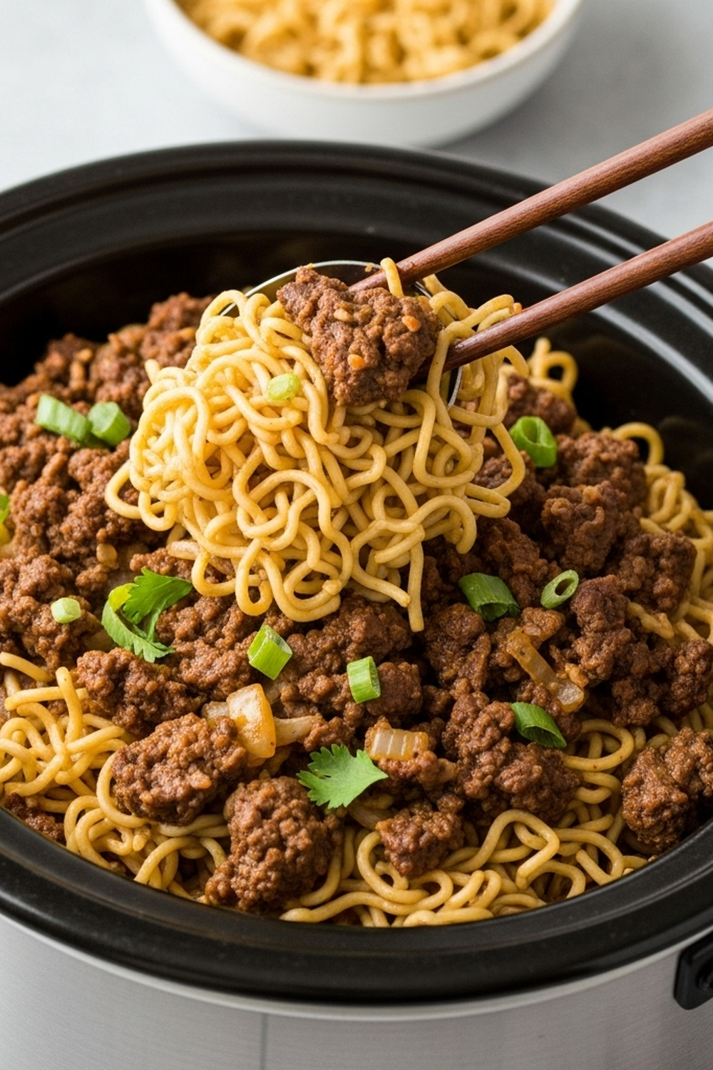 Slow Cooker Beef Ramen Noodles image 2
