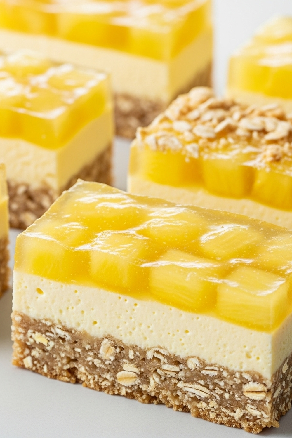 Zitronen-Haferflocken-Ananas-Saftriegel image 2