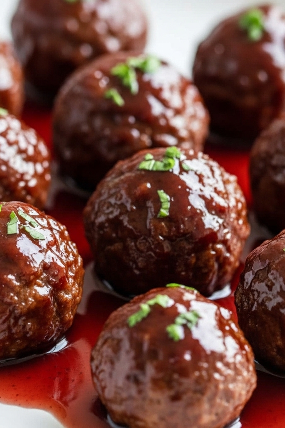 roter Traubensaft geschmorte Fleischbällchen image 2