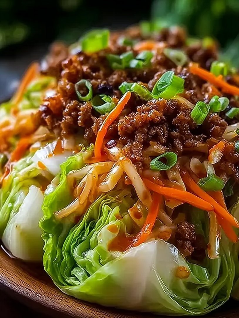 Chinese cabbage with minced meat image 2